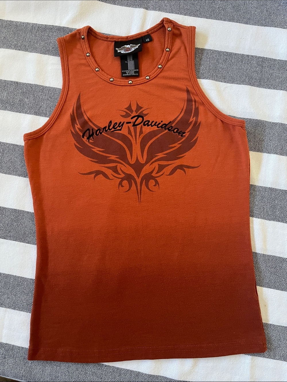 Harley Davidson Racerback Tank Top - Picture 8 of 8